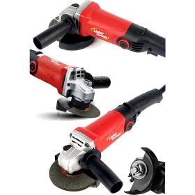 Resim Lieber German Bakır Sargılı Devir Ayarlı 1200 W 115-125 mm Spiral Avuç Içi Taşlama Makinası 20 Taş Hediyeli 