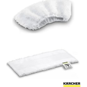 Resim RotRever Karcher Sc2 Sc3 Sc4 Sc5 Easyfix Buharlı Temizlik Makinesi Yedek Mop,el ve Zemin Aparat Seti-2 Parça 