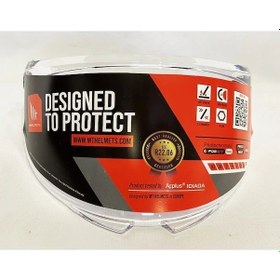 Resim Mt Vizör V-28 Thunder 4 Kask Camı Şefaf 