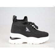 Resim Ewoll 241-1007 Siyah Kadın Sneakers Siyah 