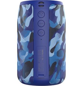 Resim Geeroyoo Zealot S32 Dış Mekan Mini Hoparlör - Bluetooth 5.0, Tf Kartı/usb/aux Destekli, 5w Bassli, Deniz Kamuflaj Rengi 