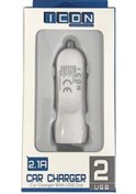 Resim ICON 2 USB'li Araç İçi Çakmaklık Şarj Aleti 2.1 Amper 