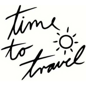 Resim Xpetrana- Time To Travel Duvar Dekor Sticker 34 x 30 cm 