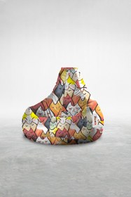 Resim earmut Damla Xl Premium Tasarım Desenli Armut Koltuk 