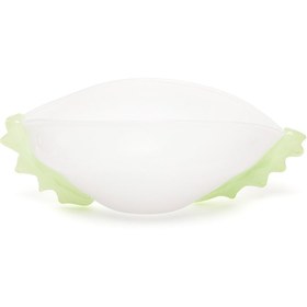 Resim Prickly Tub - 18 cm yükseklik x 28 cm genişlik / Mint Chip & Vanilla / Üfleme cam 