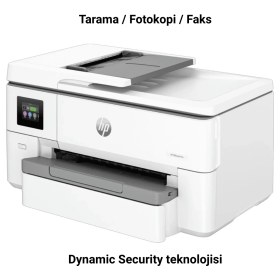 Resim Hp Officejet Pro Wi-Fi + Tarayıcı + Fotokopi + Faks Renkli Çok Fonksiyonlu Mürekkep Püskürtmeli Yazıcı Kopyası + 1 Paket A3 Yazıcı Kağıdı Hediye 
