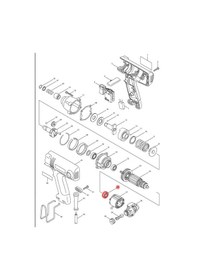 Resim Makita 6952 Rulman 607 Ürün Kodu 211021-9 