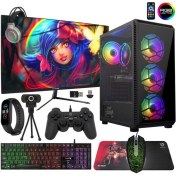 Resim Turbox Tx90 Lite i5 3470 16GB 256GB 320GB 4GB R7 240 23.6 inç Monitör Masaüstü Oyun Pc Bilgisayarı 