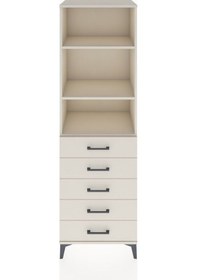 Resim Hyperion Dolap 3 Raflı 5 Çekmeceli 60x44x195 Aytaşı-aytaşı Aytaşı 