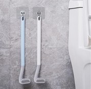 Resim Ergonomik Tasarımlı Silikon Tuvalet Fırçası peanelife