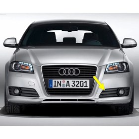 Resim Audi A3 2009-2012 Ön Tampon Sol Sis Farı Kapağı 8P0807681F 