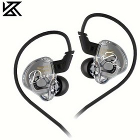 Resim KZ Dawn Dawn Kulak İçi Monitör, HiFi Stereo Sahne/Stüdyo IEM Kablolu Gürültü İzolasyonu Spor Kulaklıklar/Kulak Pedleri/Müzikçilere ve Audiophile'ler için Uygun Kulaklıklar 