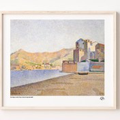 Resim Collioure Şehir Plajı, Poster 