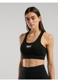 Resim Ever Essentials Siyah Kadın Pamuk Sporcu Sütyeni Siyah 