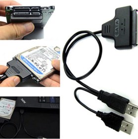 Resim Sabit Disk Sürücüsü Sata 7 +15 Pin 22 Ila Usb 2.0 Kablo 