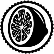 Resim Kıvırcıkyoga Limon Tasarım Sticker 20 x 20 cm 