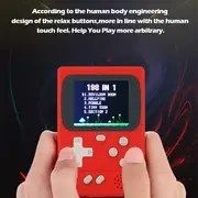 Resim Mini Retro Taşınabilir Oyun Konsolu - RTOS Sistemi, 6 Renk Seçeneği (Beyaz/Kırmızı/Mavi/Siyah/Yeşil/Kahverengi), Klasik Oyun Düğmeleri, Kompakt Tasarım, Pil ile Çalışır (Piller Dahil Değildir), El Tipi Oyun Cihazı, Vintage Tarz, Sağlam Yapı, Günlük Oyuncular İçin 