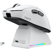 Resim Havit Gamenote Ms955wb Pro Rgb Wireless Gaming Mouse 3 Modlu + Cmcmhvt0005 Gamenote Ms955wb Pro 