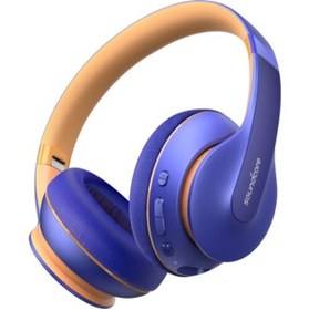Resim Anker Soundcore Life Q10 Kablosuz Bluetooth Kulaklık Mavi 