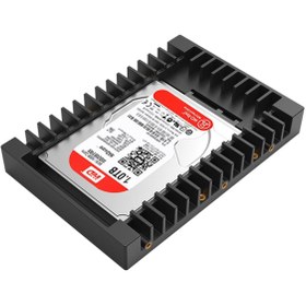 Resim Orico Hot Swapping 2.5 Inç To 3.5 Inç Çevirici Sata I-ıı-ııı Hdd Ssd Adaptör Siyah 