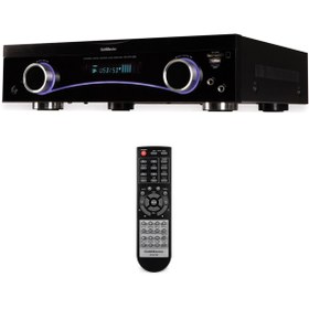 Resim GoldMaster 4 Adet Hoparlör Anfi AV-313 Set Ev Sinema Sistemi 
