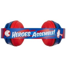 Resim Volkano Bluetooth Kulaklık Marvel Avengers Yenilmezler Mikrofonlu Kablosuz Çocuk Kulaklığı Lisanslı Mv-2004- 