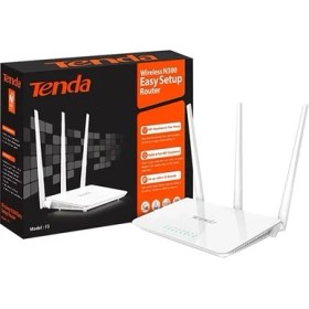 Resim TENDA F3 300 MBPS Hızında 4 Portlu Access Point Router ile Kolay Kurulum ve Güvenlik 