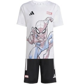 Resim Adidas X Marvel Spider-man Çocuk Eşofman Takımı Beyaz Jf3655-c Beyaz Siyah Beyaz - Siyah 