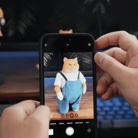 Resim Meanyou E-ink NFC Telefon Kılıfı iPhone 15-14-13 
