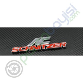 Resim Ac Schnıtzer Metal 3D Amblem Logo Orjinal 