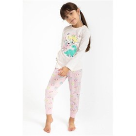Resim Roly Poly 2793 Cute Animals Vanilya Kız Çocuk Pijama Takımı 001 