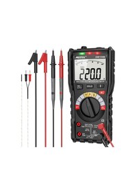 Resim Folinda Multimetre Mestek Dm100b Lcd Ekranlı Dijital Akıllı Taşınabilir Multimetre Arka Aydınlatmal-siyah 