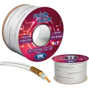 Resim Erk Uydu Anten Kablosu Rg6/U4 Bakır Alaşım Gold 80Tel 100 Metre 