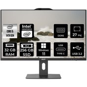 Resim Msı Pro AP272P Intel Core I5 14400 32GB 256GB SSD 27" Fhd Windows 11 