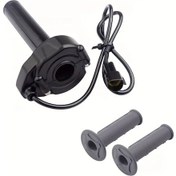 Resim Tongdashop Sur Ron Light Bee X Lbx E-ride Pro Ss/s Elektrikli Dirt Bisiklet Gri Siyah Gaz Kumanda Kolu 
