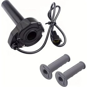 Resim Tongdashop Sur Ron Light Bee X Lbx E-ride Pro Ss/s Elektrikli Dirt Bisiklet Gri Siyah Gaz Kumanda Kolu 