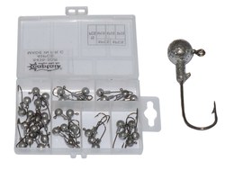 Resim Captain 6435 Compact Eco Kutulu Jig Head Seti - Standart / 7GR-30ADET 