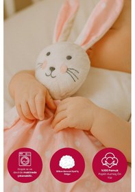 Resim Bebekevi Mavi Desenli Uyku Arkadaşı Bebek Uyku Arkadaşı 