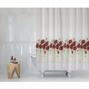 Resim Tropik Jackline Banyo Duş Perdesi Çift Kanat 2x110x200cm 