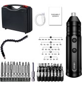 Resim Zuomee Şarj Edilebilir Kablosuz Tornavida Seti - Kompakt ve Otomatik Durdurmalı (Yurt Dışından) 