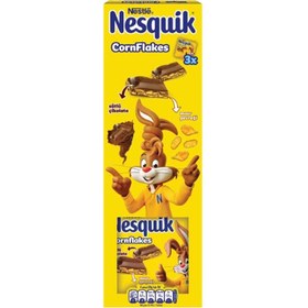 Resim Nestle Nesquik Cornflakes Çikolata 3x60 G 
