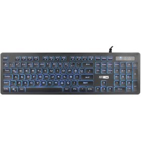 Resim Altec Lansing ALGK8264 Siyah Usb 3 Renk Zemin Aydınlatmalı Q Multimedya Fonksiyonlu Gaming Klavye 