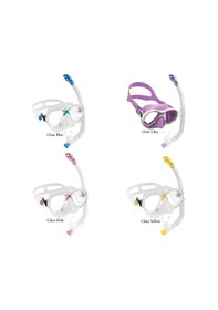 Resim Cressi Junior Marea Maske Top Şnorkel Seti Clear-yellow 