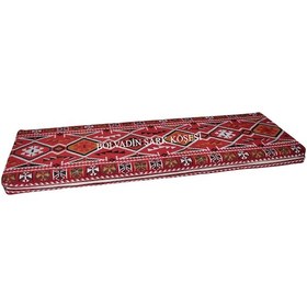 Resim Erbasonline Mnd305-401 Şark Köşesi Kırmızı Halı Desenli Minder 120X60X10 Cm 