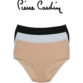 Resim Pierre Cardin 2033 Maxi Cut Eko Kadın Külot 3'lü Çok Renkli 