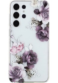 Resim Samsung Galaxy Uyumlu S24 Ultra Kılıf Baskılı Desen Tpu Darbeye Dayanıklı Koruyucu Telefon Kapağı 