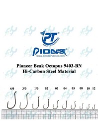 Resim Pioneer Beak Octopus 9403bn Olta İğnesi 18 Adet 5-0 