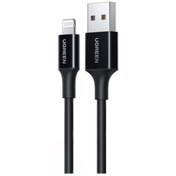 Resim Ugreen İphone Uyumlu Lightning 2.4A Data Ve Şarj Kablosu Siyah 1 Metre (471856902) 