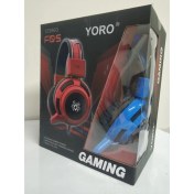Resim Yoro F05 Kulaklık (MAVİ) 