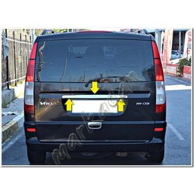 Resim Db Chrome Mercedes Vito Krom Bagaj Çıtası 2004-2014 P.Çelik 
